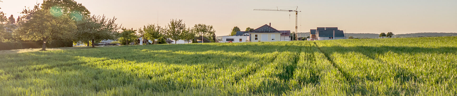 großes Grundstück