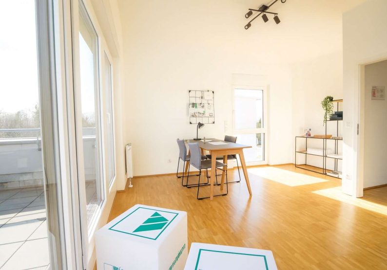 Visualisierung Musterhaus Büro