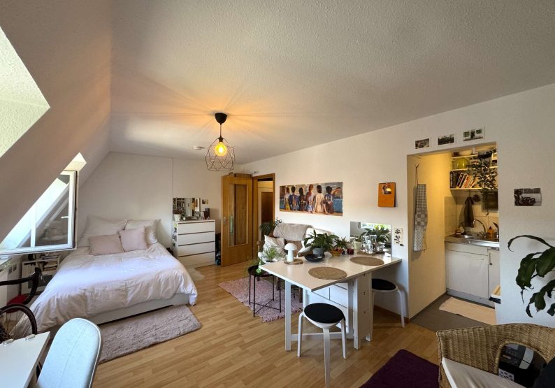 Wohn- und Schlafzimmer