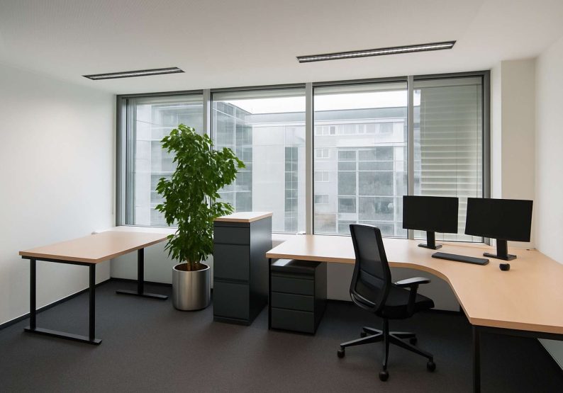 Innenansicht Büro