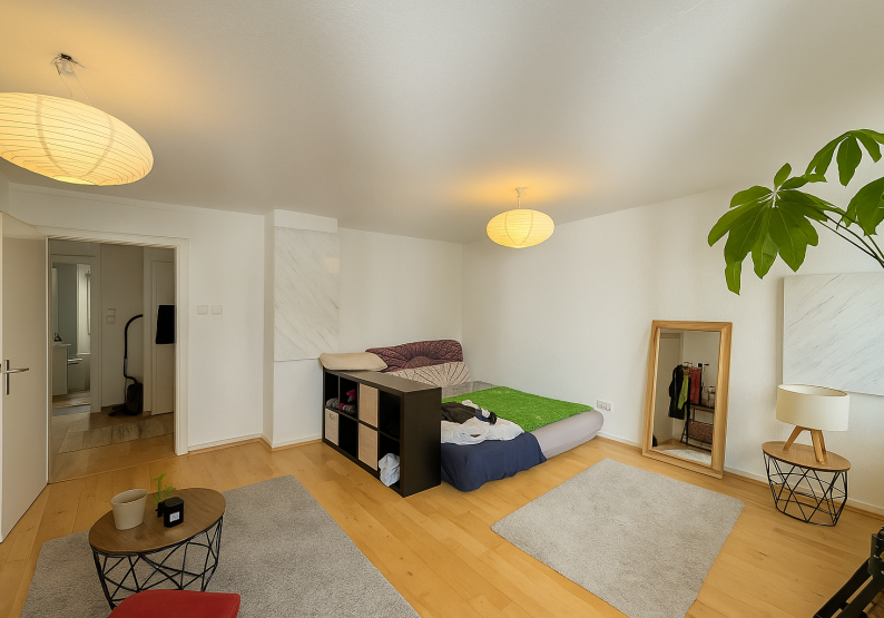 Schlaf- und Wohnbereich