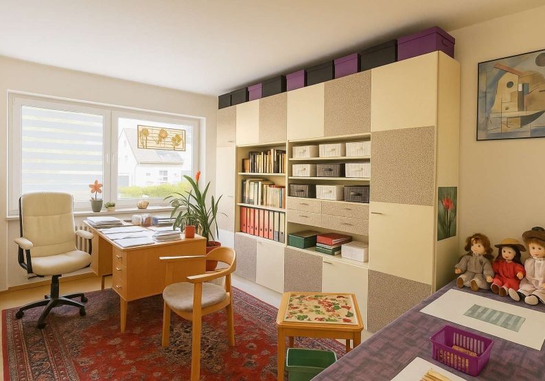 Schlafzimmer/Arbeitszimmer