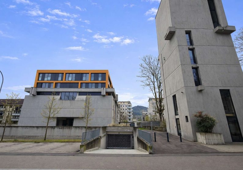 Einfahrt zur Tiefgarage