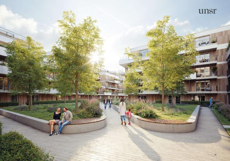 Visualisierung Innenhof