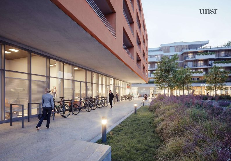 Visualisierung Innenhof