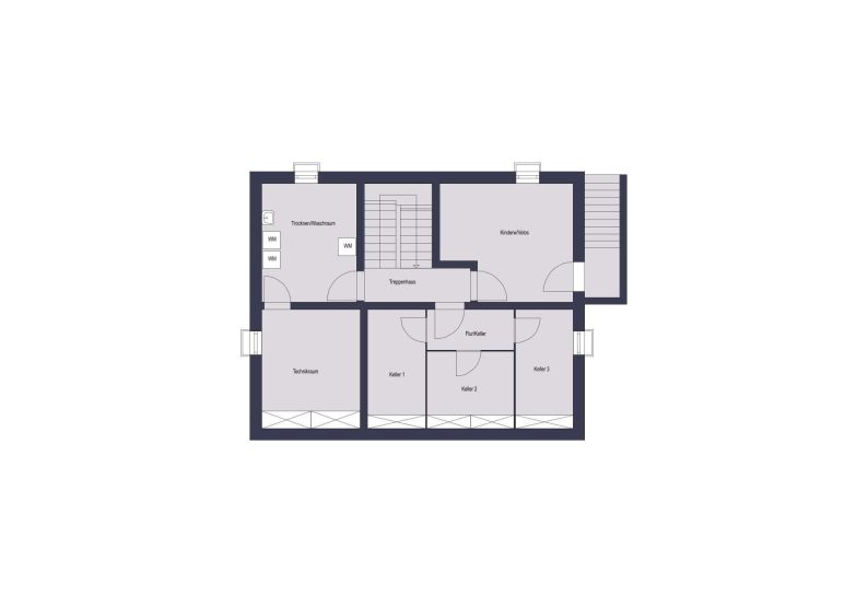 Grundriss Kelllergeschoss