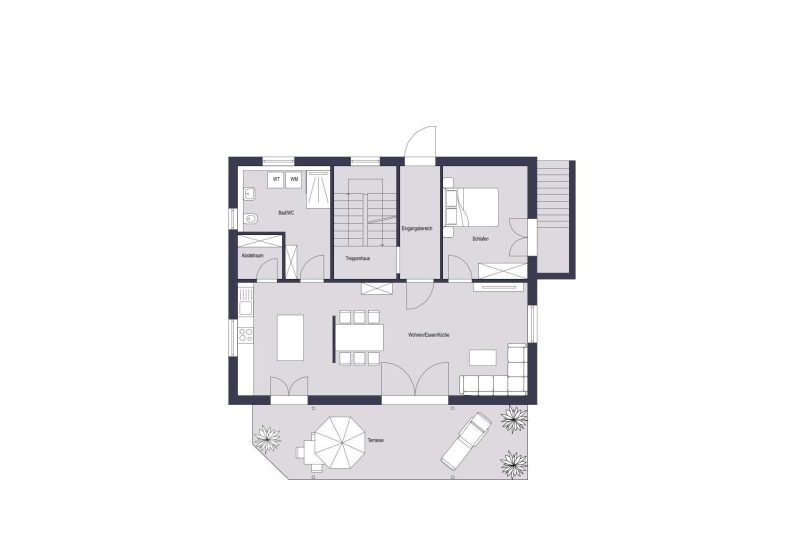 Grundriss Erdgeschoss