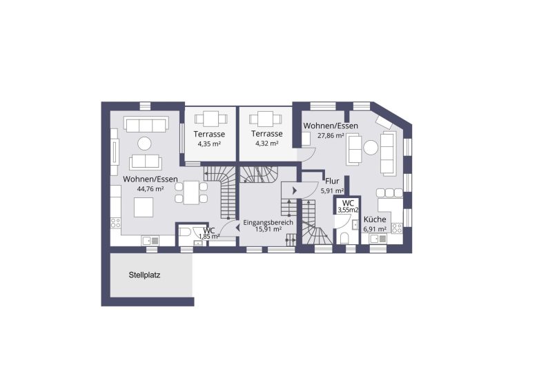 Grundriss EG